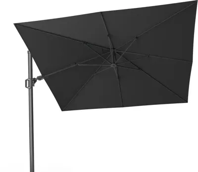Platinum | Zweefparasol Challenger T² Premium 300 x 300 cm | Faded Black