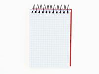 Schrijfblok ENRI Rood 80 Lakens 4 mm (10 Stuks) - thumbnail