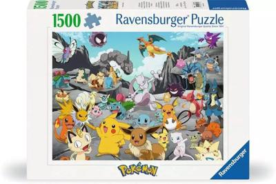 Ravensburger Pokémon Classics puzzel - 1500 stukjes