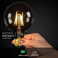 Lucide G125 Class A - Filament lamp - Ø 12,5 cm - LED - E27 - 1x7W 2700K - Transparant - thumbnail