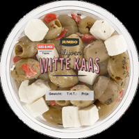 Jumbo Olijven Witte Kaas 140 g - thumbnail