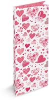 Geschenkzak Listen To Your Heart, voor fles, 9 x 36 x 13 cm - thumbnail