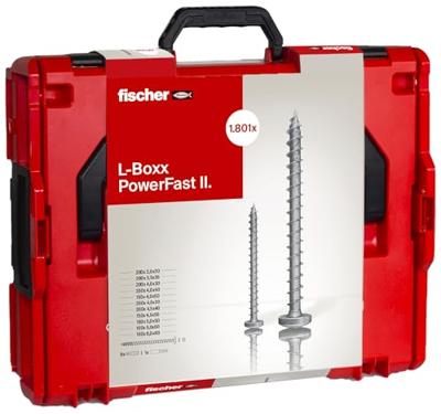 Fischer 568480 PowerFast II PH L-Boxx 102 Riembouten Interne vertanding Staal Galvanisch verzinkt 1 stuk(s) Fischer 568480 PowerFast II PH L-Boxx 102 Riembouten Interne vertanding Staal Galvanisch verzinkt 1 stuk(s)