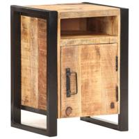 VidaXL Nachtkastje 40x35x55 cm massief mangohout - thumbnail