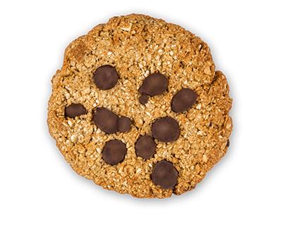Biologische - Vanilla and choc chip Cookie - 50 gram