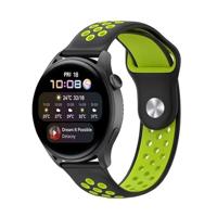 Garmin Vivoactive 4 / 4L - Sport Edition Siliconen band - Zwart + groen - thumbnail