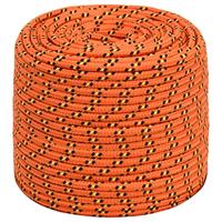 Boottouw 8 mm 250 m polypropyleen oranje - thumbnail