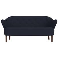 Audo Copenhagen Ingeborg 2,5-zits bank donker eiken Fiord 0782 - thumbnail