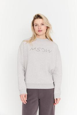 Moscow 57-04-logo Sweater 460-1 Taupe Solid