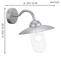 Eglo BuitenlichtMilton landelijk - 88489 - thumbnail