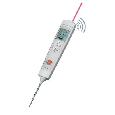 testo 826-T4 Infrarood-thermometer Optiek 6:1 -30 - +300 °C Contactmeting testo 826-T4 Infrarood-thermometer Optiek 6:1 -30 - +300 °C Contactmeting