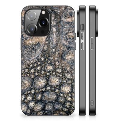 iPhone 14 Pro Max Dierenprint Telefoonhoesje Krokodillenprint