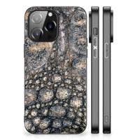 iPhone 14 Pro Max Dierenprint Telefoonhoesje Krokodillenprint - thumbnail