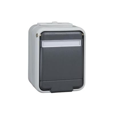 ELSO stopcontact ELG445019 16A AquaTop licht/basisgrijs Grijs 1 stuk(s)