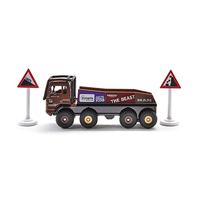 Siku 1686 hs schoch 8x8 man truck trial + 2 borden - thumbnail