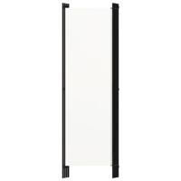 Kamerscherm met 4 panelen 200x180 cm crmewit - thumbnail
