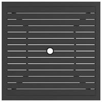 Tuintafel 81,5x81,5x72 cm staal antraciet - thumbnail