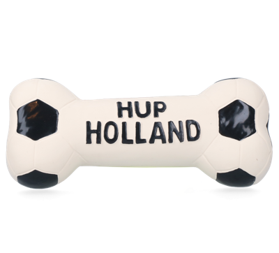 Oranje Latex Hondenspeeltjes WK Bot Oranje Latex Hondenspeeltjes WK Bot