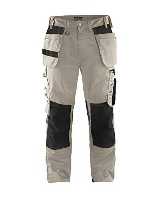 Blåkläder Werkbroek met spijkerzakken 15551860 | Stone/Zwart | Maat C60 - 7330509593912 Blåkläder Werkbroek met spijkerzakken 15551860 | Stone/Zwart | Maat C60 - 7330509593912