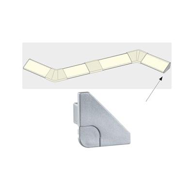 Paulmann 70266 Delta Profieleindkap (b x h x d) 0.8 x 2 x 2 cm 2 stuk(s)
