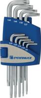 Promat/Tecwerk Haakse schroevendraaierset | 9 delig T9-T45 | kunststof houder - 4000825113 - thumbnail