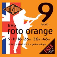 Rotosound RH9 Roto Orange set elektrische gitaarsnaren 009 - 046 - thumbnail