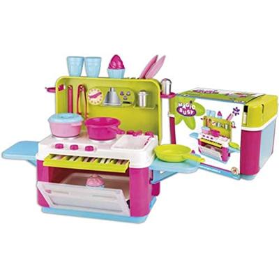 Androni speelkeukentje met servies Androni speelkeukentje met servies