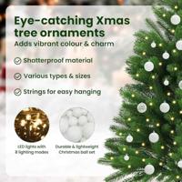 VidaXL Kerstboom met 150 led met standaard groen 120 cm pe - thumbnail