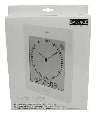Balance Time LCD Wandklok Balance Time LCD Wandklok