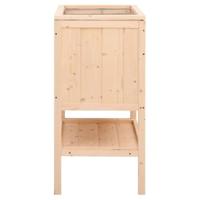 Hamsterkooi 55x40x80 cm massief vurenhout - thumbnail