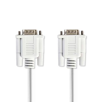 Seriële Kabel | D-Sub 9-Pins Male - D-Sub 9-Pins Male | 2,0 m | Ivoor