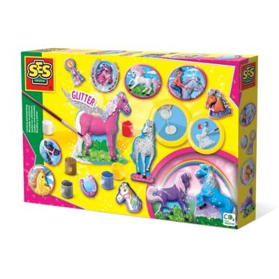 SES gips gieten en schilderen - paarden