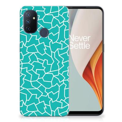 OnePlus Nord N100 | Hoesje maken | Cracks Blue