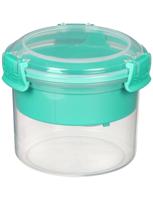 Sistema Breakfast To Go 53 ml 11.4x9.6 cm Roze/Transparant - thumbnail