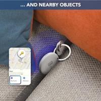 Cellularline Tracy Duo Bluetooth tracker Wit - thumbnail