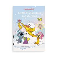 Boek met naam en foto - Woezel & Pip - Winterboek - XL boek (Softcover) - thumbnail