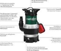 Metabo TPS 14000 S COMBI 251400000 Dompelpomp voor schoon water 14000 l/h 8.5 m - thumbnail