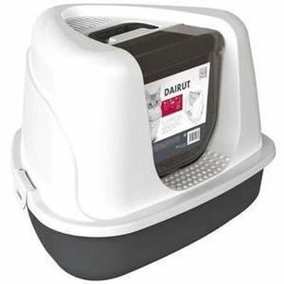 Kattenbak MPETS DAIRUT Wit Zwart 50 x 42 x 36 cm