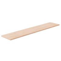 Plank 100x20x1,5 cm onbehandeld massief eikenhout - thumbnail