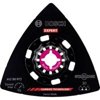 Bosch Expert Zandplaat AVZ 90 RT2 Blad voor multifunctioneel gereedschap 90 mm voor oscillerende multifunctionele gereedschappen - thumbnail
