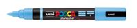Uni Posca paintmarker PC-5BR, 1 - 4 mm, penseel punt, lichtblauw - thumbnail