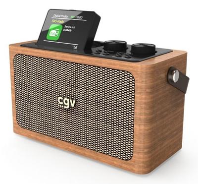 Draagbare radio - CVG - BeBop DAB+ - Bluetooth - Geïntegreerde batterij