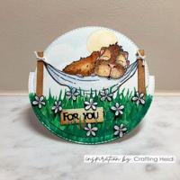 Vaessen Creative • clear stamps guinea pigs 1 7st. - thumbnail