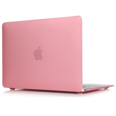 Laptop matte stijl beschermende case voor MacBook Air 13 3 inch A1932 (2018) (roze)