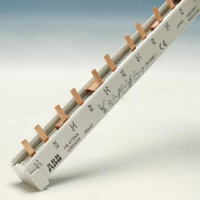 ABB 2CDL240213R1012 Faserail Aantal rijen 4 Meerdere kleuren 4-polig 10 mm² 1 stuk(s) - thumbnail