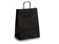 Papieren Zak Zwart (12 x 40 x 24 cm) - thumbnail