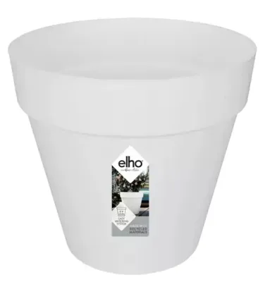 Elho loft urban rond weels bloempot 50 cm wit Elho loft urban rond weels bloempot 50 cm wit