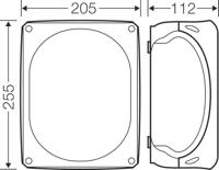 Hensel 62000072 Verdeeldoos Halogeenvrij, Verzegelbaar, Weerbestendig (l x b) 255 mm x 205 mm 1 stuk(s) - thumbnail