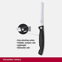 Victorinox inklapbaar tafelmes zwart - thumbnail