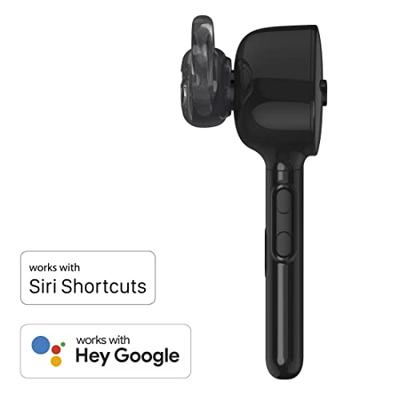Hama MyVoice1300 Bluetooth-headset (in-ear bandbreedte 20 Hz - 20 kHz, microfoon bandbreedte 100 Hz - 10 kHz, opladen 2 uur voor 4 uur batterijduur, spraakbesturing) zwart